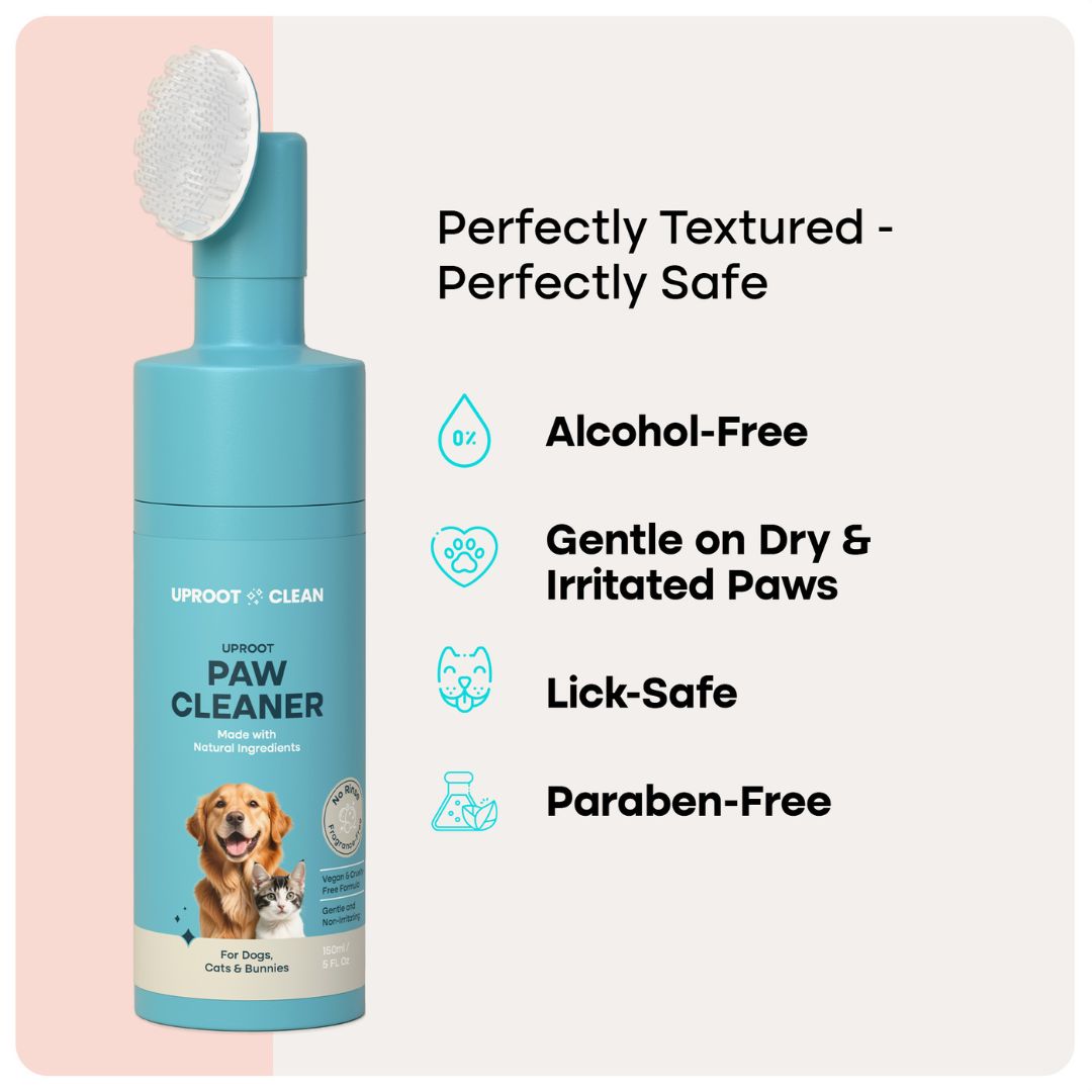 Uproot Paw Cleaner - Rinse-Free Foam Cleanser (150 Uses) - Image 3