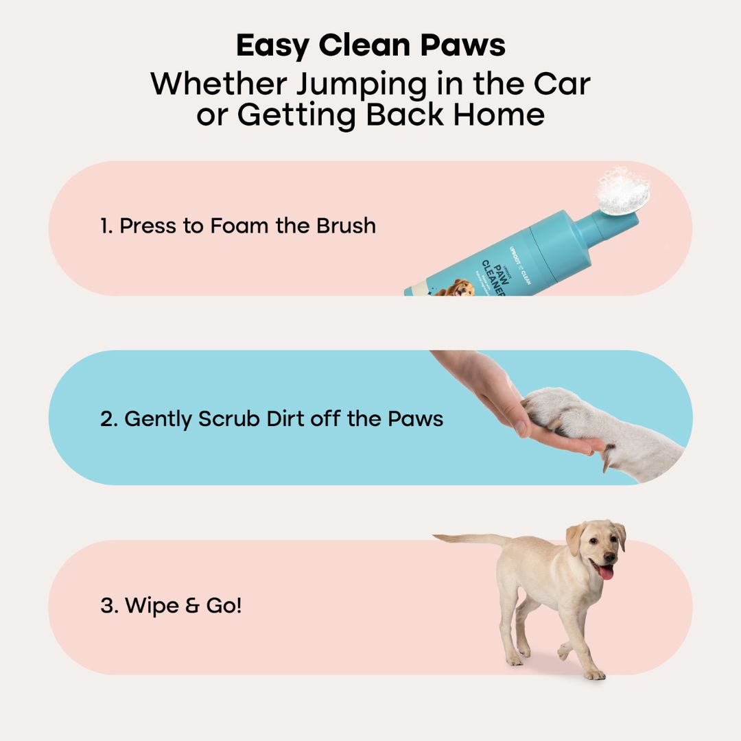 Uproot Paw Cleaner - Rinse-Free Foam Cleanser (150 Uses) - Image 6